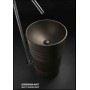 ARTWORK FREISTEHENDES WASCHBECKEN BARREL BORGOGNA MATT