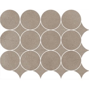 SLOW ARGILLA MOSAICO CIRCOLARE 32.1x41.6 MATT