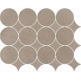 SLOW ARGILLA MOSAICO CIRCOLARE 32.1x41.6 MATT