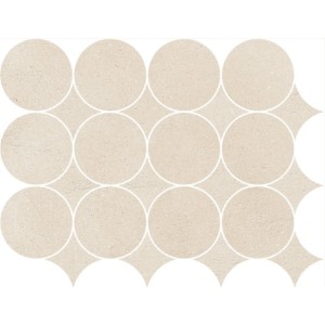 SLOW POMICE MOSAICO CIRCOLARE 32.1x41.6 MATT