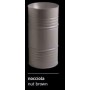 ARTWORK FREISTEHENDES WASCHBECKEN BARREL NOCCIOLA