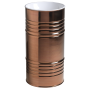 KERASAN ARTWORK LAVABO FREESTANDING BARREL BIANCO/ORO ROSA