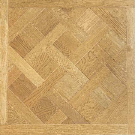 Fertigparkett Europäische Eiche, Quadratisch, Dekor, Gebürstet, UV-lackiert, Auswahl ABC