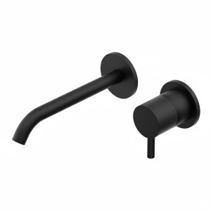 DIAMETRO35 S WASCHBECKENMISCHER UNTERPUTZ - AUSSENTEIL MATT SCHWARZ