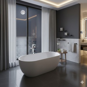 copy of DREAM FREISTEHENDE BADEWANNE 150/170x80