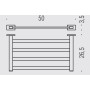 COLOMBO ACCESSORI BAGNO LOOK RACK PORTA SALVIETTE