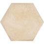 MARCA CORONA TERRA AVORIO ESAGONA 25X21.6