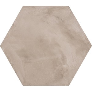 MARCA CORONA TERRA GRIGIO ESAGONA 25X21.6
