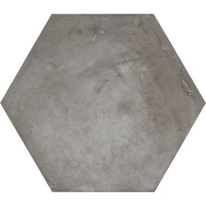 MARCA CORONA TERRA ANTRACITE ESAGONA 25X21.6