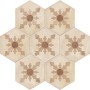 MARCA CORONA TERRA CARDINALE ESAGONA VERS. C 25X21.6