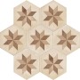 MARCA CORONA TERRA STELLA ESAGONA VERS. C 25X21.6