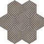 MARCA CORONA TERRA ASTRO ESAGONA VERS. F 25X21.6