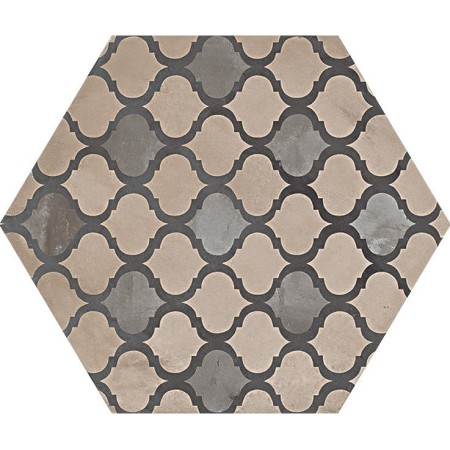 MARCA CORONA TERRA COLONIALE ESAGONA VERS. F 25X21.6