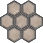 MARCA CORONA TERRA CORNICE ESAGONA VERS. F 25X21.6