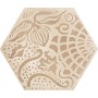 MARCA CORONA TERRA MIX ESAGONA VERS. C 25X21.6