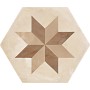 MARCA CORONA TERRA MIX ESAGONA VERS. C 25X21.6