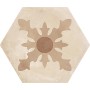 MARCA CORONA TERRA MIX ESAGONA VERS. C 25X21.6