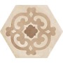 MARCA CORONA TERRA MIX ESAGONA VERS. C 25X21.6