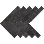 MARAZZI MYSTONE_ARDESIA ANTRACITE MOSAICO FRECCIA