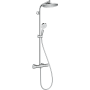 HANSGROHE CROMETTA S SHOWERPIPE 240 1JET CON TERMOSTATICO CROMO
