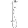 HANSGROHE CROMA SHOWERPIPE 220 1JET CON TERMOSTATICO CROMO