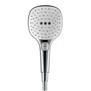 HANSGROHE RAINDANCE SELECT E DOCCETTA 120 3 JET BIANCO/CROMO