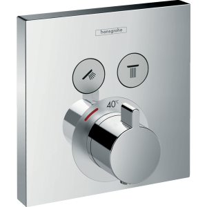 HANSGROHE SHOWER SELECT MISCELATORE TERMOSTATICO AD INCASSO 2 UTENZE