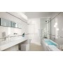 FAP CERAMICHE LUMINA 75 CURVE WHITE GLOSS 25X75