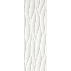 FAP CERAMICHE LUMINA 75 CURVE WHITE MATT 25X75