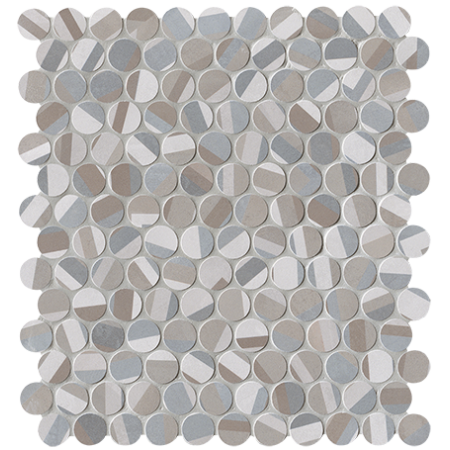 FAP CERAMICHE COLOR LINE DECO ROUND MOSAICO 29.5X32.5