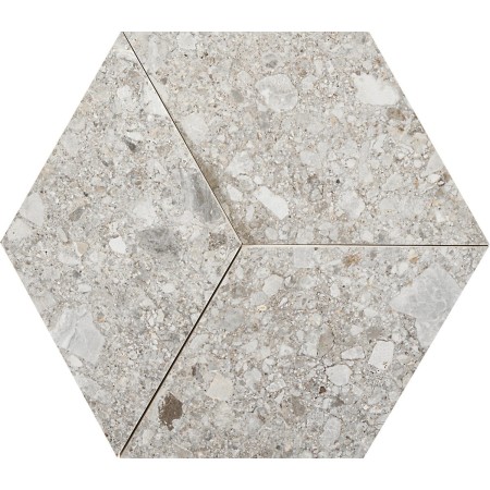 MARAZZI MYSTONE_CEPPO DI GRÈ DECORO 3D GREY 29X33,5