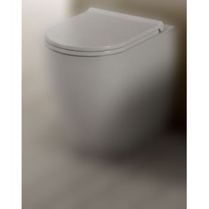 SANITARI CIELO SMILE COPRIVASO SLIM IN TERMOINDURENTE CON CHIUSURA RALLENTATA