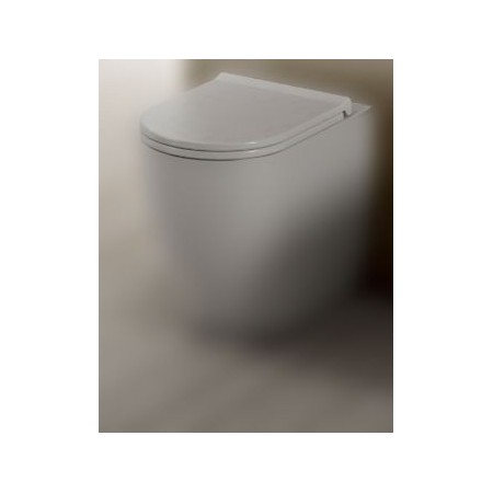 SANITARI CIELO SMILE COPRIVASO SLIM IN TERMOINDURENTE CON CHIUSURA RALLENTATA
