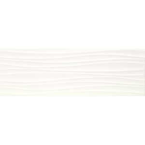 MARAZZI ABSOLUTE WHITE STRUTT. TWIST 3D SATINATO 25X76
