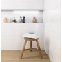 IDEA CERAMICA BEST SCULPTURE ULTRA WHITE 25X60