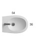 GLOBO 4ALL BIDET 54.36 A TERRA FILO PARETE