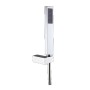 ITALMIX NIAGARA DOCCETTA IN OTTONE CON FLESSIBILE SILVER DA CM 150