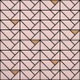 MARAZZI ECLETTICA ROSE MOSAICO BRONZE 40X40