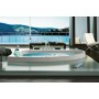 JACUZZI® AQUASOUL OFFSET 150X100X57 H cm BIANCO LUCIDA