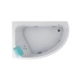 JACUZZI® AQUASOUL OFFSET 150X100X57 H cm BIANCO LUCIDA