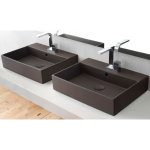 SANITARI CIELO SMILE LAVABO RETTANGOLARE 60X46