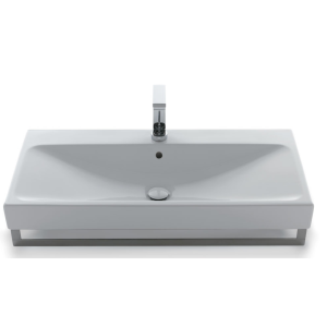 SANITARI CIELO SMILE LAVABO SQUARE 100X48