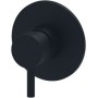 PAFFONI LIGHT MISCELATORE INCASSO DOCCIA S/DEVIATORE NERO OPACO