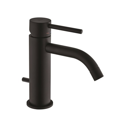 PAFFONI LIGHT MISCELATORE LAVABO C/SCARICO AUTOMATICO NERO OPACO