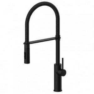 PAFFONI LIGHT MISCELATORE LAVELLO PROFESSIONAL NERO OPACO
