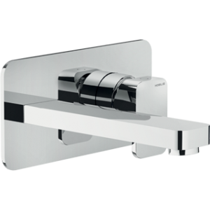 NOBILI LOOP LAVABO MISCELATORE A PARETE S/SCARICO