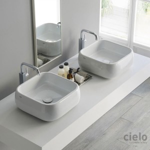 SANITARI CIELO SHUI LAVABO 40 QUADRATO