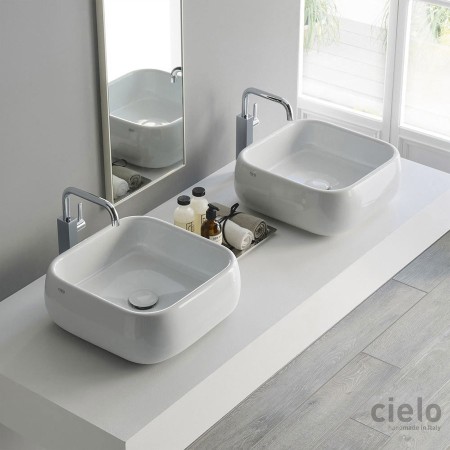 SANITARI CIELO SHUI LAVABO 40 QUADRATO