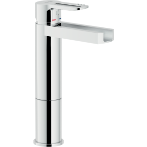 NOBILI NEW ROAD MISCELATORE LAVABO MEDIO BOCCA A CASCATA C/SCARICO CLIC CLAC