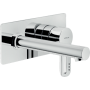 NOBILI NEW ROAD MISCELATORE LAVABO A PARETE L. 15 CM C/PIASTRA